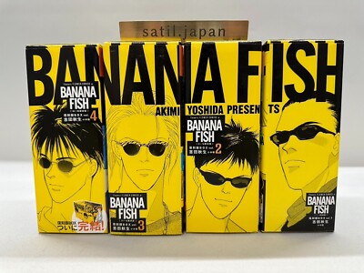BANANA FISH Comic book Complete Vol.1 to 20 Box set Manga reprint