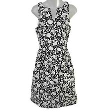NWT Adrianna Papell Floral Jacquard Fit and Flare Dress Sz 0
