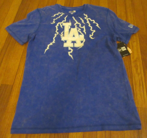 New Era MLB Los Angeles Dodgers Electrify Tee T-Shirt Size Medium Blue Brand New
