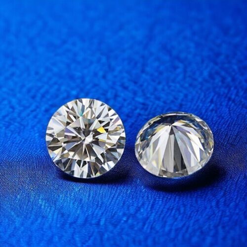 Lab Grown 1.00 MM 2.00 MM 3.00 MM 4.00 MM CVD Diamond E-VVS Round Loose Diamond - Picture 2 of 5