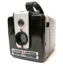 Vintage Kodak Bakelite Brownie Hawkeye Camera Flash Model