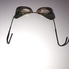 Vintage Steampunk Bifocal Eye Glasses - Metal Side Screens