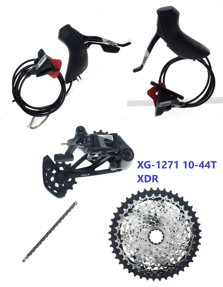 パーツ Sram XG-1271 XPLR SRAM XPLR AXS XG-1271 12-Speed Cassette Excel Sports | Shop