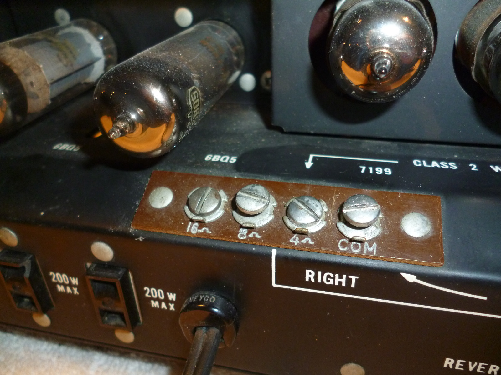 Silvertone Tube Amplifier Model 29 EL 84 Integrated Amp 1960s eBay