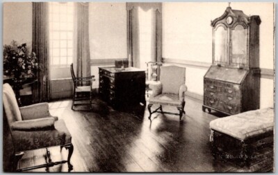 Postcard Library at Stratford Hall Westmoreland Virginia VA