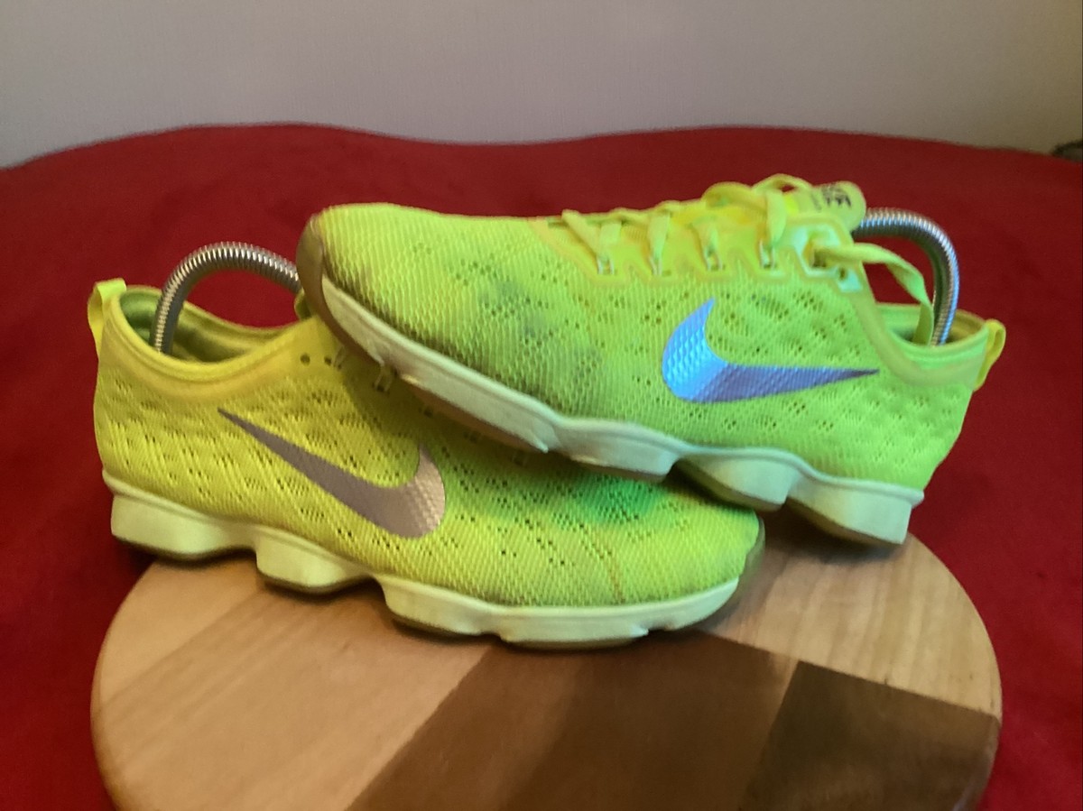 Womens Nike Zoom Fit Agility Trainers,UK-6,Neon Green