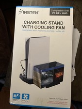 Vertical Charging Stand With Cooling Fan For Playstation 5 DE / UHD