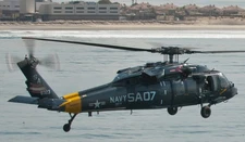 Sikorsky MH-60S Knighthawk HSC-3 Merlins Mahogany Wood Model Large Scale 1/48