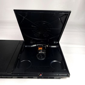 Sony PlayStation 2 PS2 Slim Black Console 70000 Series - Tested Working - READ