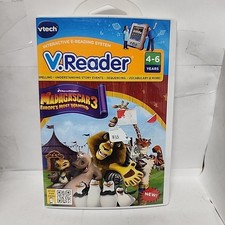 Vtech VReader Madagascar 3 Europe's Most Wanted Age 4-6 Spelling Vocabulary