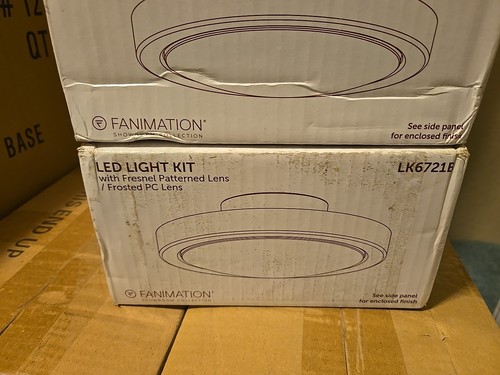 Fanimation LK6721BBN Spitfire LED Light Kit for Ceiling Fan in Brushed Nickel