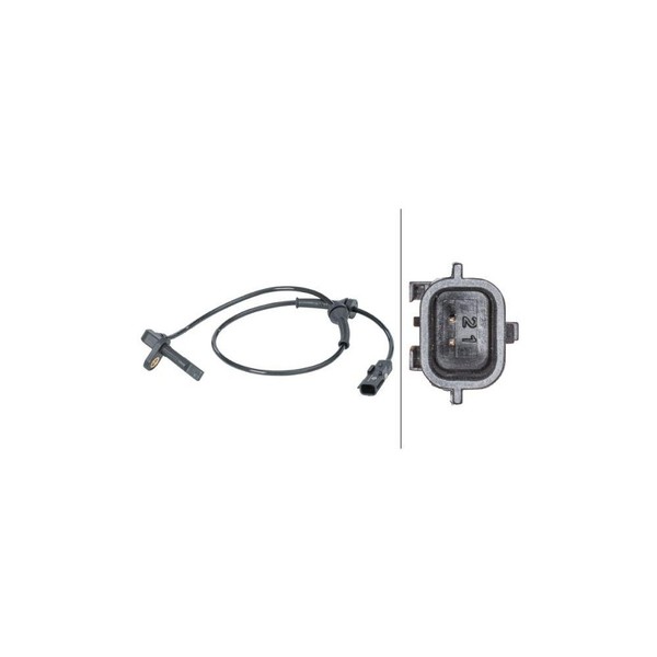 Hella Sensor, Raddrehzahl 6PU 012 679-911 FüR Nissan Opel Renault General Motors-image