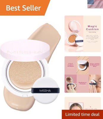 M Magic Cushion No.21 - Full Coverage Cream with SPF 50 for All Skin Types