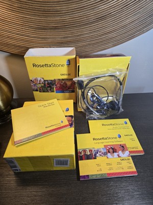 語学・辞書・学習参考書 Rosetta Stone Irish Level 1-3 Set 語学