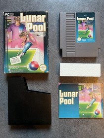 Lunar Pool NES-LP-FRA jeu bo&icirc;te complet bon &eacute;tat