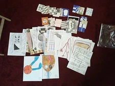 A Bundle Of 129 Mixed Media Artworks Various Sizes Signed Dated On Paper