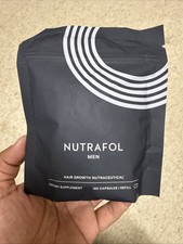 Men's Hair Growth Supplements Clinically Tested for Visibly Thicker and Scalp...