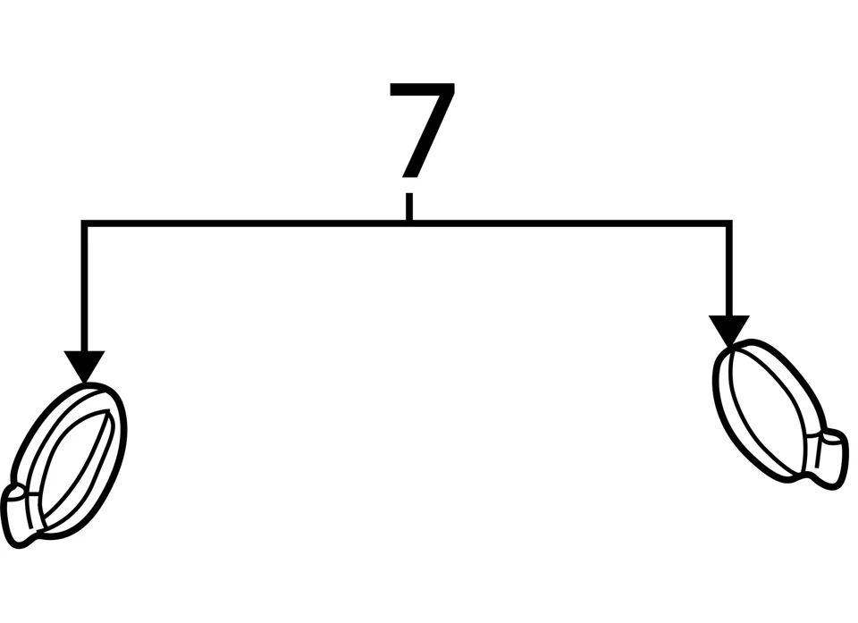 Chevrolet GMC C2500 C3500 1998-2002 ABRAZADERA ANTI DSL ASPIC TK 10040194 - NUEVO OEM Foto 3 de 3
