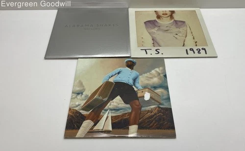 Lot of 3 Vinyl Records (Taylor Swift, Alabama Shakes, Tyler the Creator)