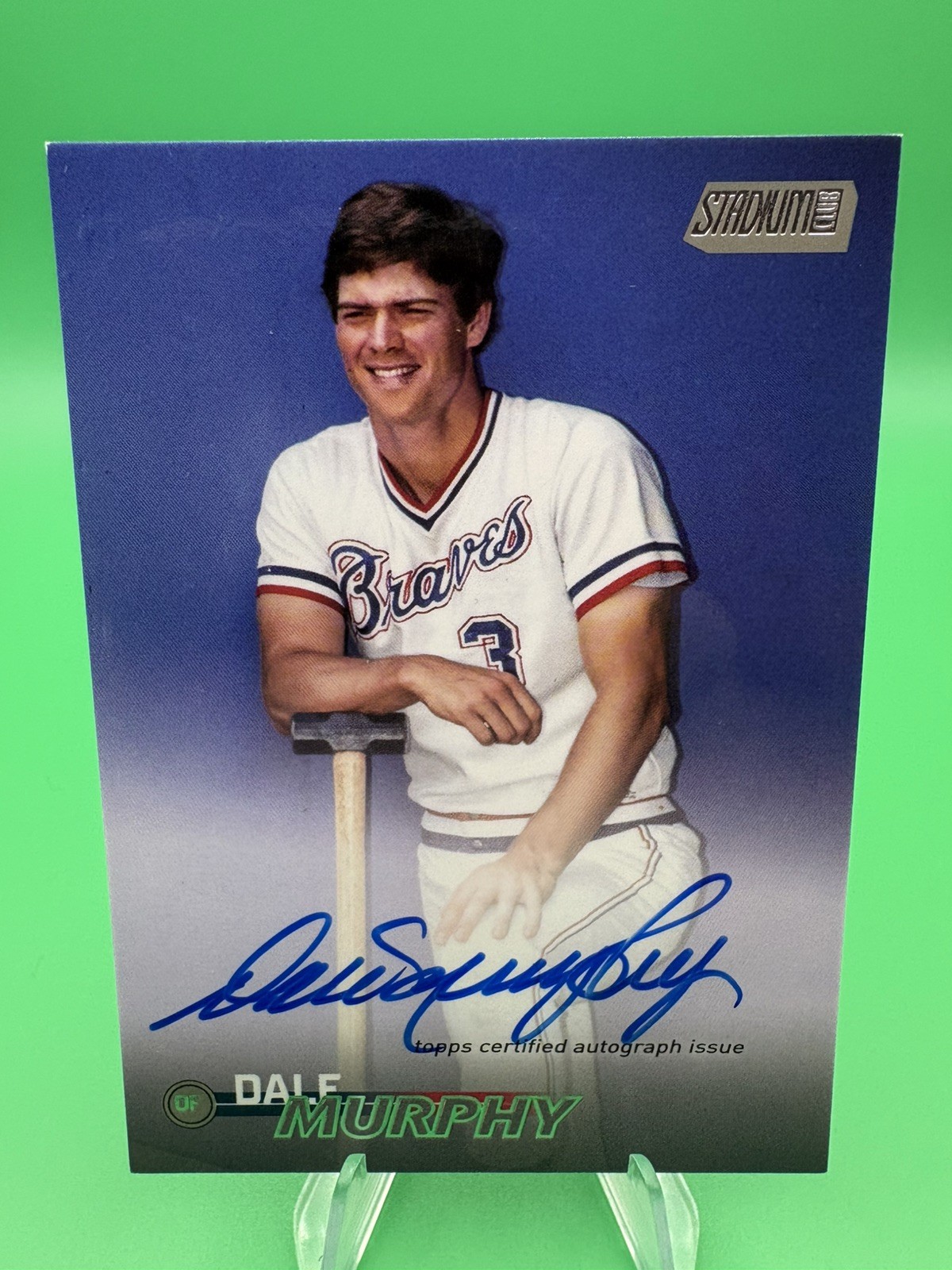 2023 Topps Stadium Club - Auto  Dale Murphy #SCBA-DMY (AU)