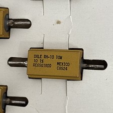 Lot of 9pcs Vishay Dale RH-10 10W 1 Ohm 1 Power Resistors