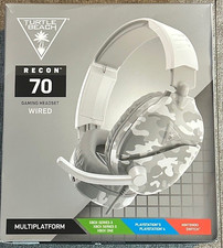 Turtle Beach Recon 70 Wired Gaming Headset Multiplatform w/ Mic, Arctic Camo