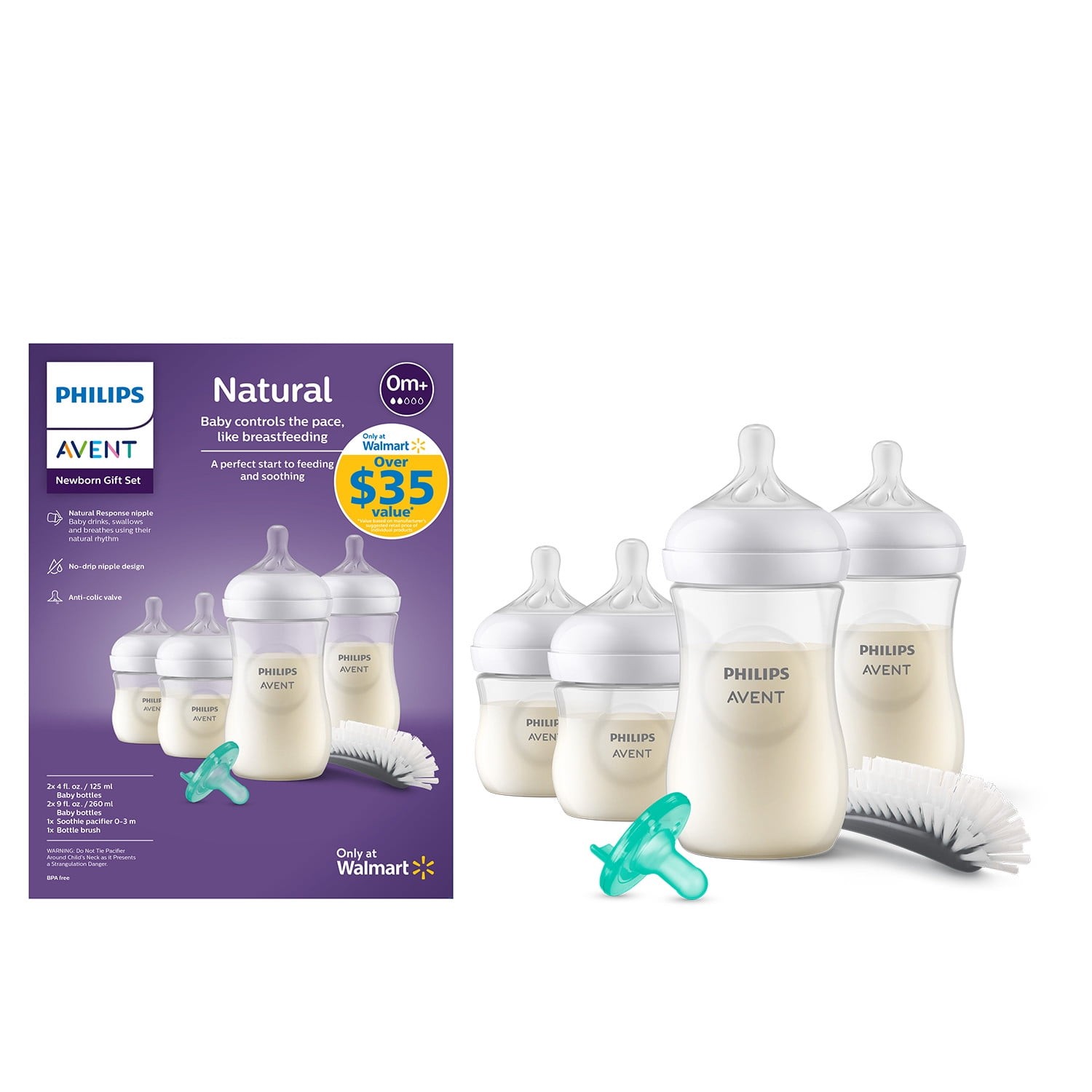 Philips Avent Natural Baby Bottle with Natural Response Nipp
