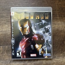 Iron Man Sony PlayStation 3 2008 PS3 Complete W/Manual & Case - CIB