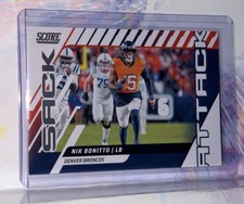 2025 Panini Score Football Sack Attack - Nik Bonitto #1