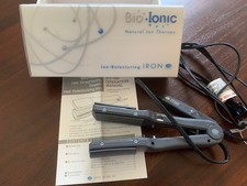 Bio Ionic Ion Retexturing Flat Iron ST-38   Made in Japan   Excellent 