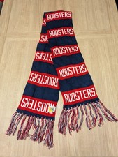 NRL - Sydney Roosters- Supporters Scarf - Unisex - Navy Red - Free Same Day Ship