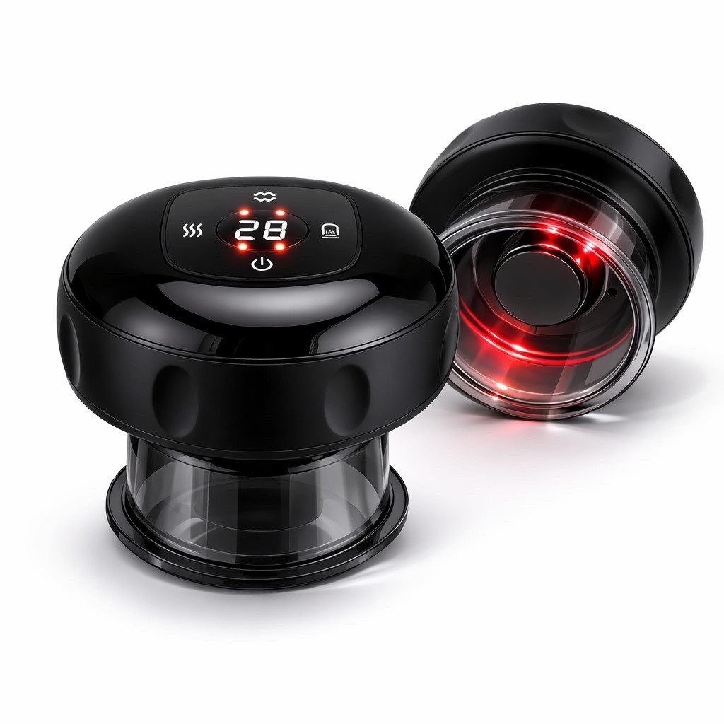 Massagegerät Elektrisches Schröpftherapie-Set mit 12 Stufen Smart Dynamic