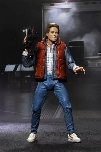 NECA Movie Back To The Future Marty Mcfly w Guitar 7" Action Figure Ultimate Toy - Picture 5 of 7