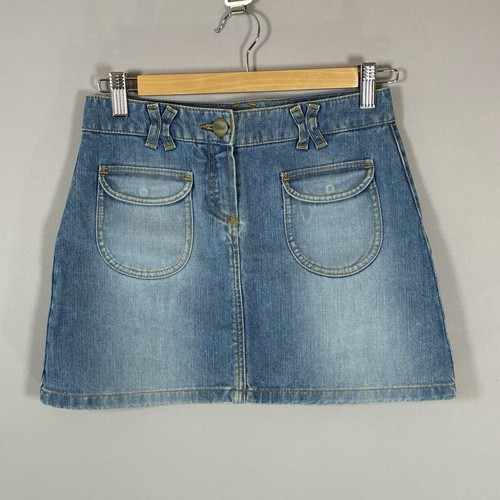 Chloé, Vintage Chloé Mädchen Denim Minirock Alter 12 Neu aus altem Lagerbestand neu mit Etikett Designer blau