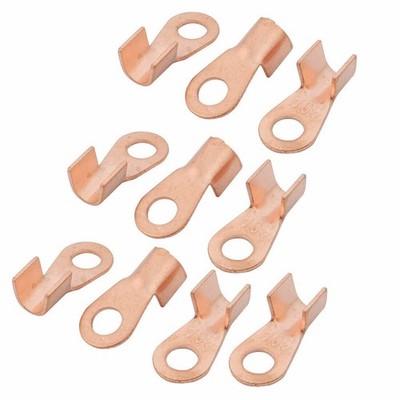10 Pcs 30A Wire Ring Terminal Brass Electrical Connector 12mm Diameter  *qq