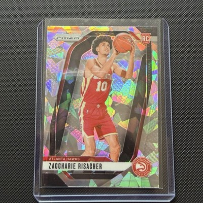 2024-25 Panini Prizm Cracked Ice #265 ZACCHARIE RISACHER Rookie RC