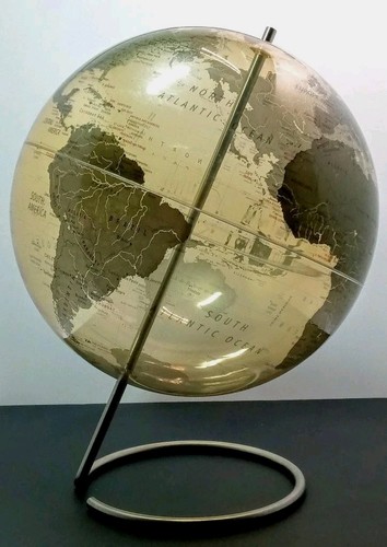 Scanglobe Replogle Desk Top Crystal Globe