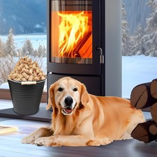 200 Pack Natural Firelighters - Quick Wood Wax Wool Flame Fire Lighters Log 0.07 per lighter