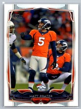 Matt Prater 2014 Topps Denver Broncos 132
