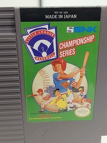 Little League Baseball: Championship Series NES Nintendo Cart Only