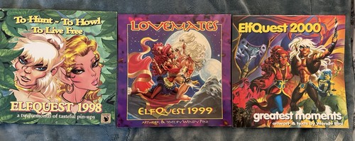Elfquest Calendars 1998-2000