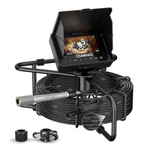 100ft Sewer Camera 23mm HD with 12 LEDs, DVR, 32GB TF Card, IP68 Waterproof