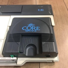 Junk NEC PC Engine Core Grafx + Interface Unit IFU-30 CD-ROM2 Console Set Japan