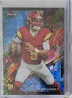 2024 Topps Finest - Common Jayden Daniels Blue Checkerboard Refractor /99 (RC)