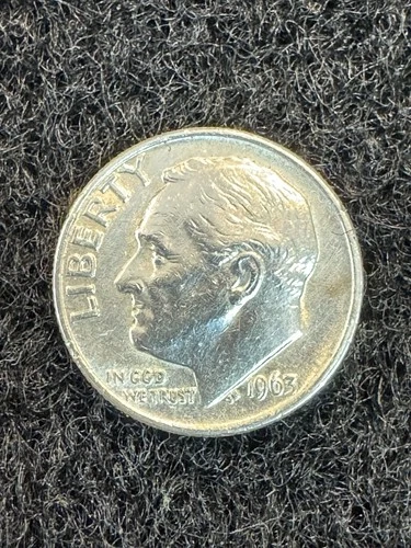 1963-P Roosevelt Dime — photo from another recent sale