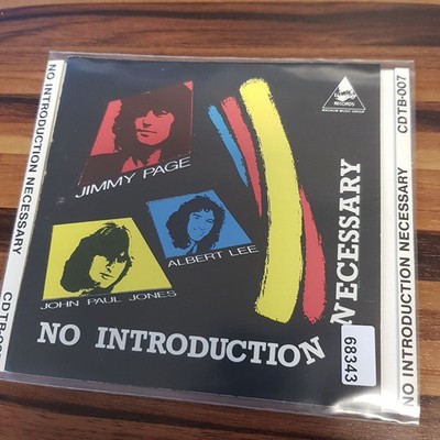 JIMMY PAGE / LEE / JONES no introduction necessary VICTOR COMPANY JP/EN VG+/EX