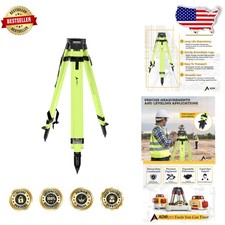 Lightweight Laser Level Tripod 63" Aluminum Universal 5/8" Thread Quick Clamp