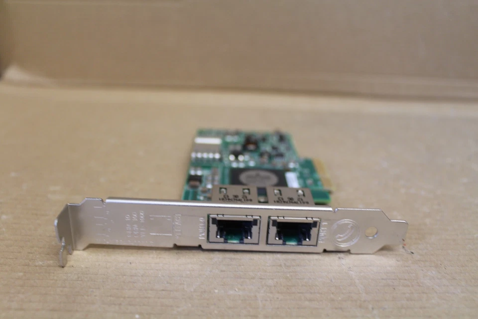 DELL Netzwerkkarte 0G218C G218C DUAL PORT 10/100/1000MBPS PCI-Ex4 2xRJ45 - Bild 2 von 4