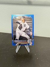 🔥2025 Bowman Chrome Draft Blue Mojo Refractor No. BDC-141 Ben Jacobs /150