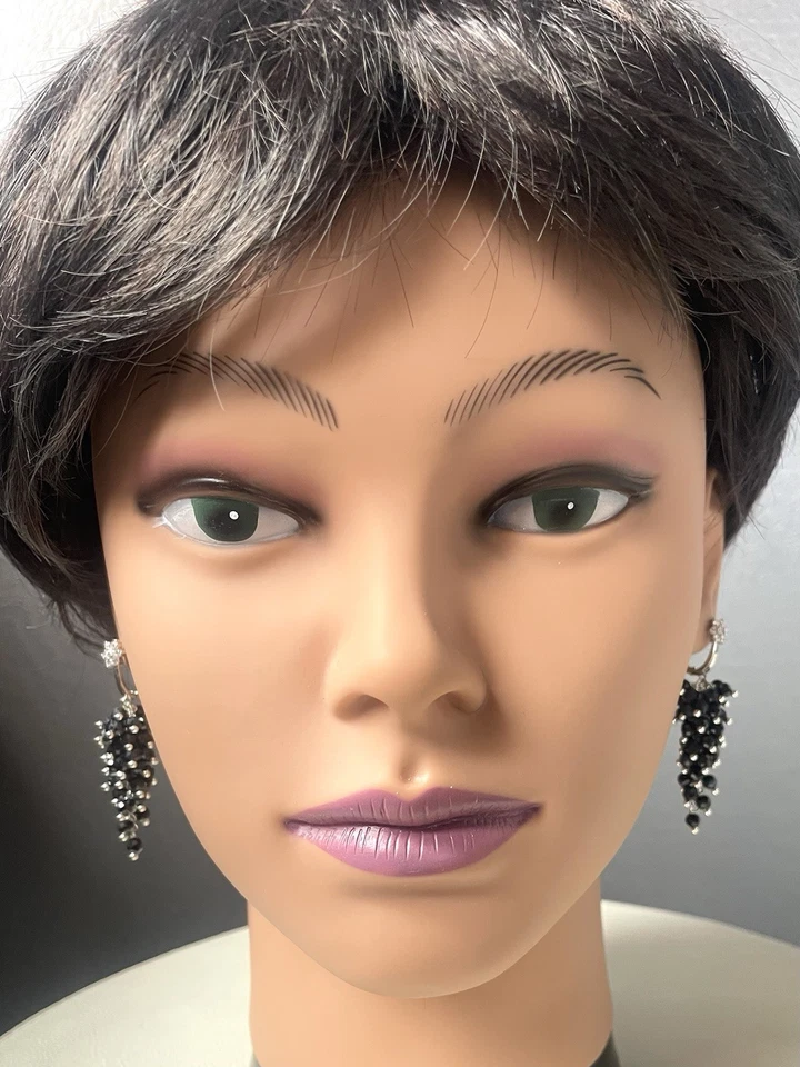 Ohrringe Aus Facettierten Natur Saphiren - Bild 4 von 4